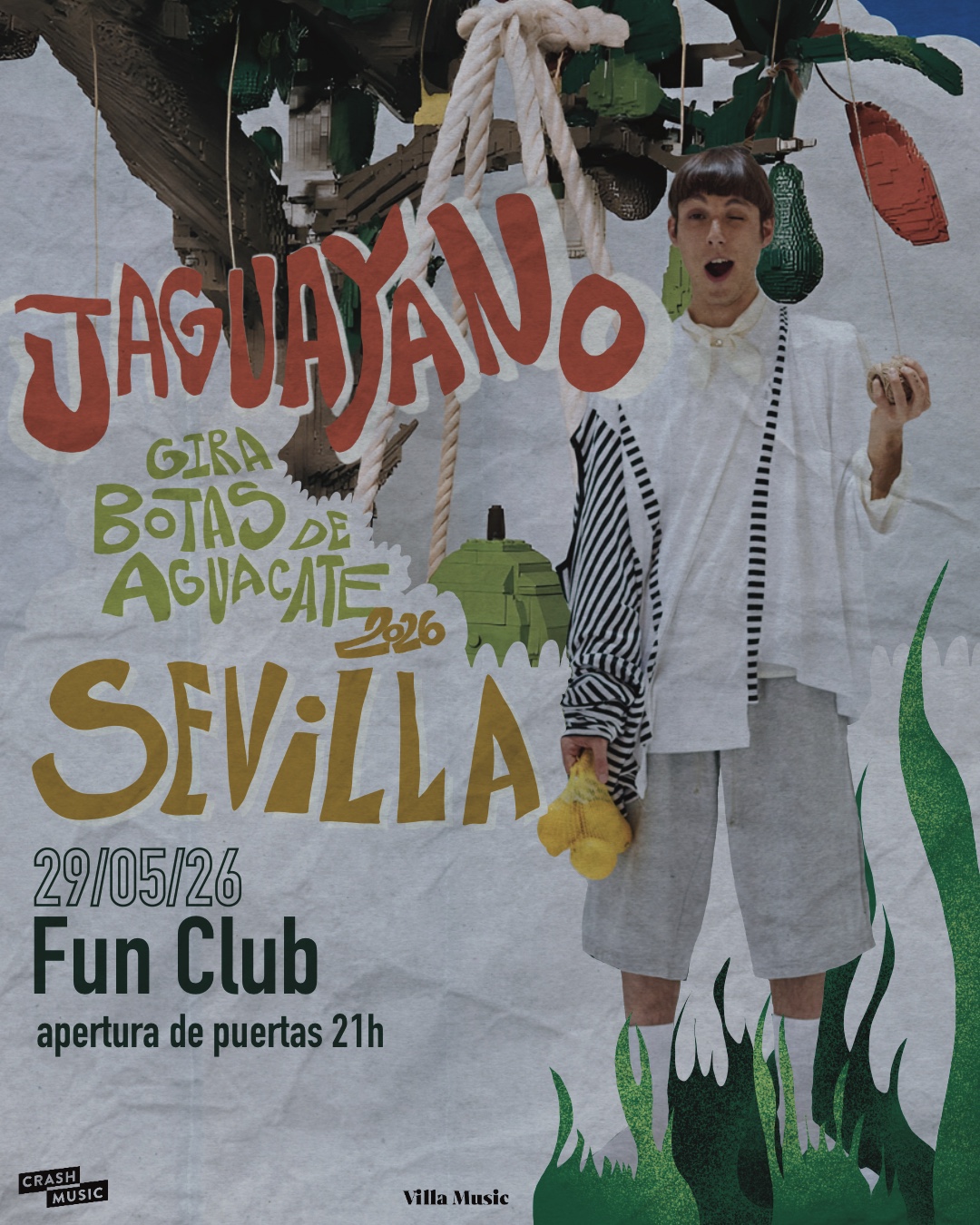 CONCIERTO JAGUAYANO - SEVILLA - SALA FUN CLUB - VIERNES 29 DE MAYO