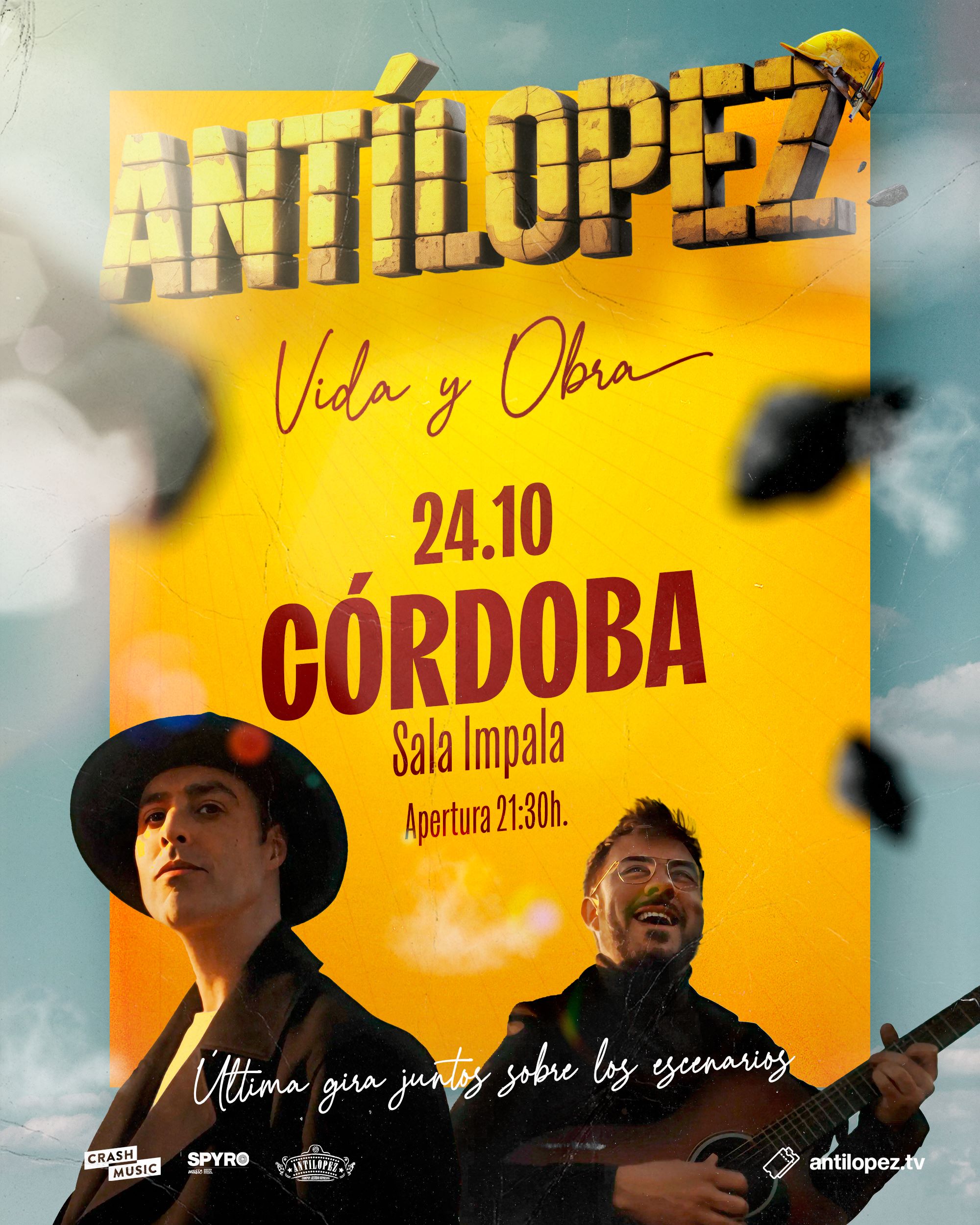 CONCIERTO ANTÍLOPEZ - CÓRDOBA - SALA IMPALA - VIERNES, 24 DE OCTUBRE