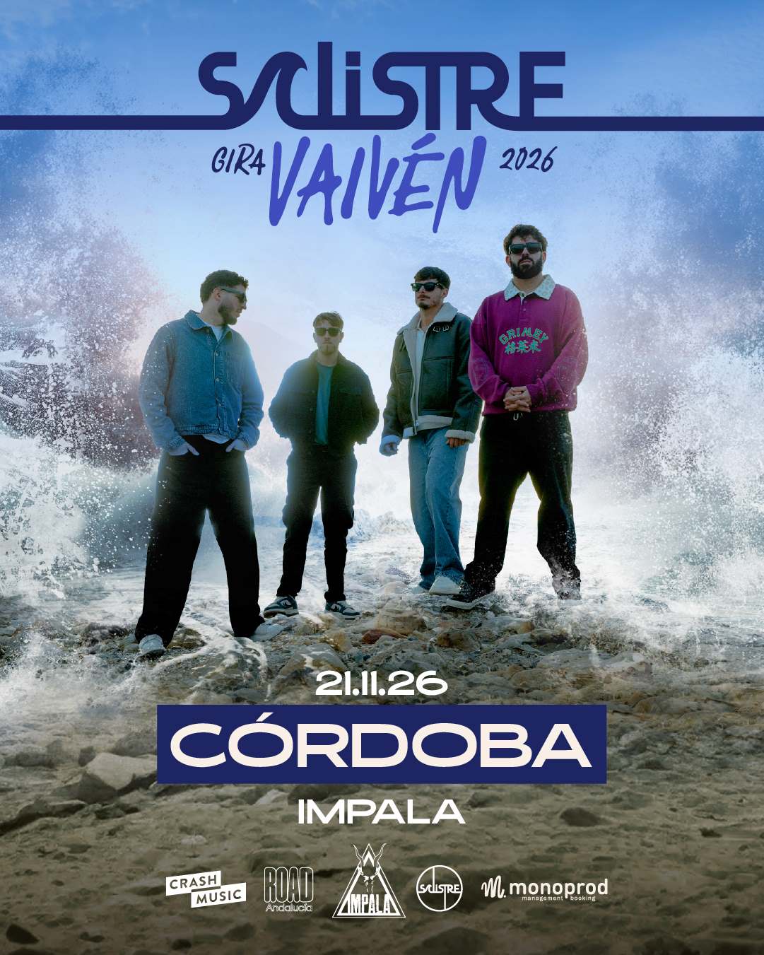 CONCIERTO SALISTRE - CÓRDOBA - SALA IMPALA - SÁBADO 21 DE NOVIEMBRE