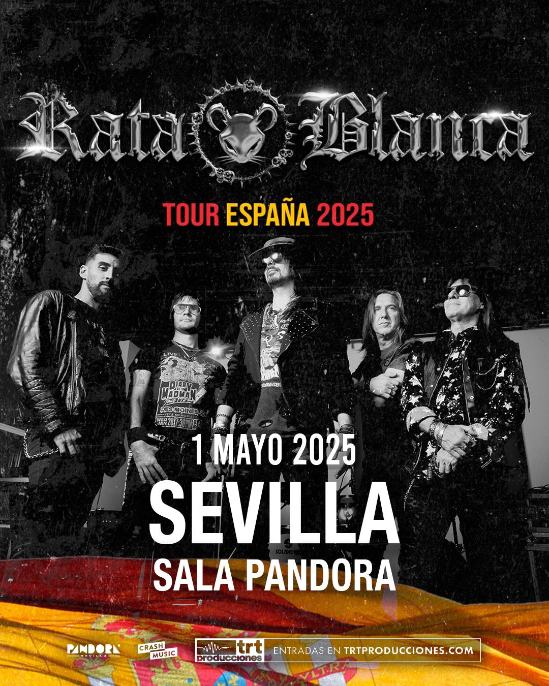 Imagen CONCIERTO RATA BLANCA - SEVILLA - SALA PANDORA - JUEVES 1 DE MAYO