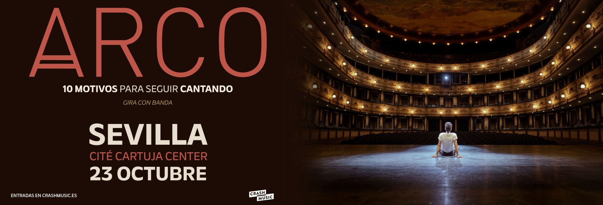 Imagen CONCIERTO ARCO - SEVILLA - SALA CITE CARTUJA CENTER - SÁBADO 23 DE OCTUBRE