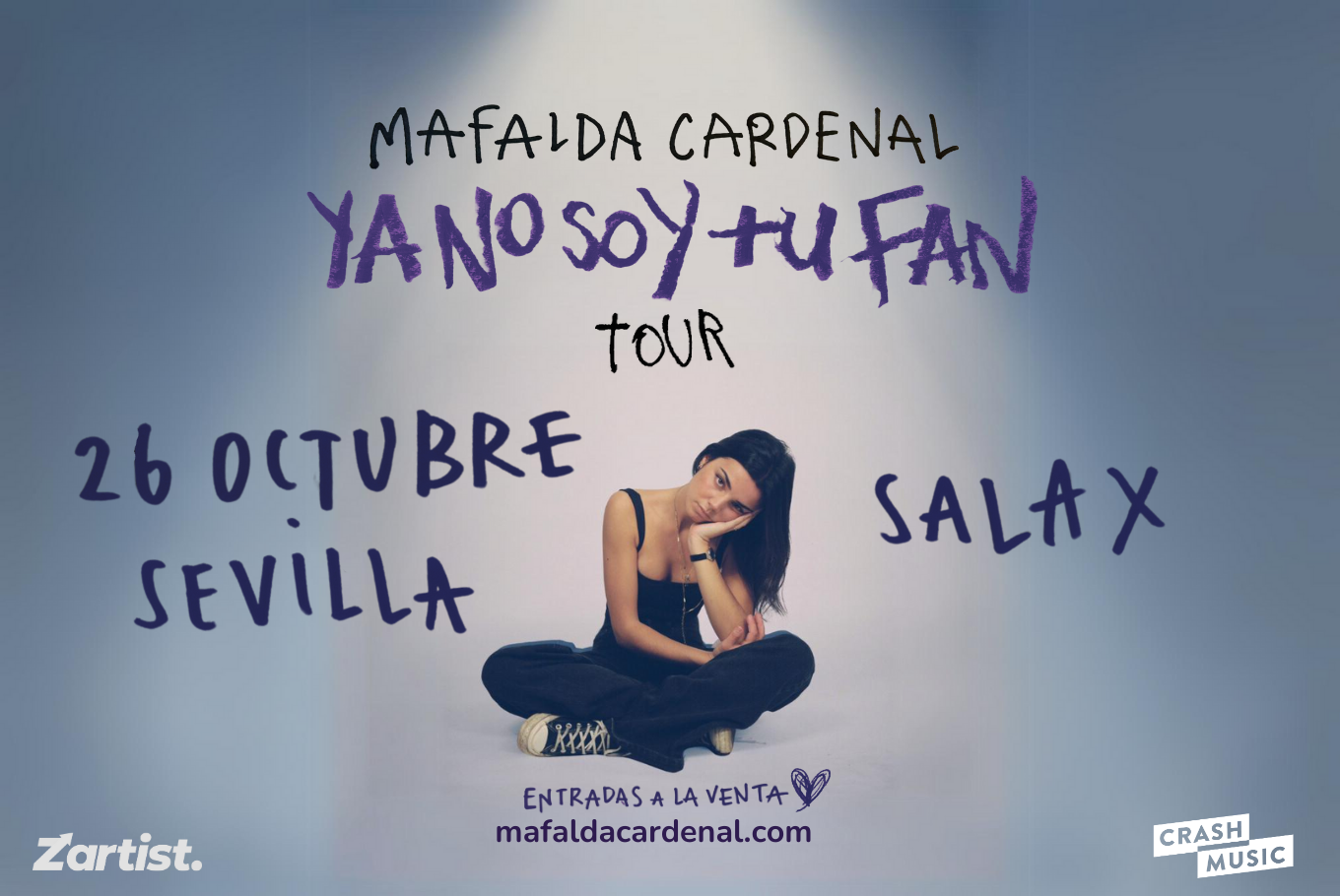 Imagen CONCIERTO MAFALDA CARDENAL - SEVILLA - SALA X - SÁBADO 26 DE OCTUBRE