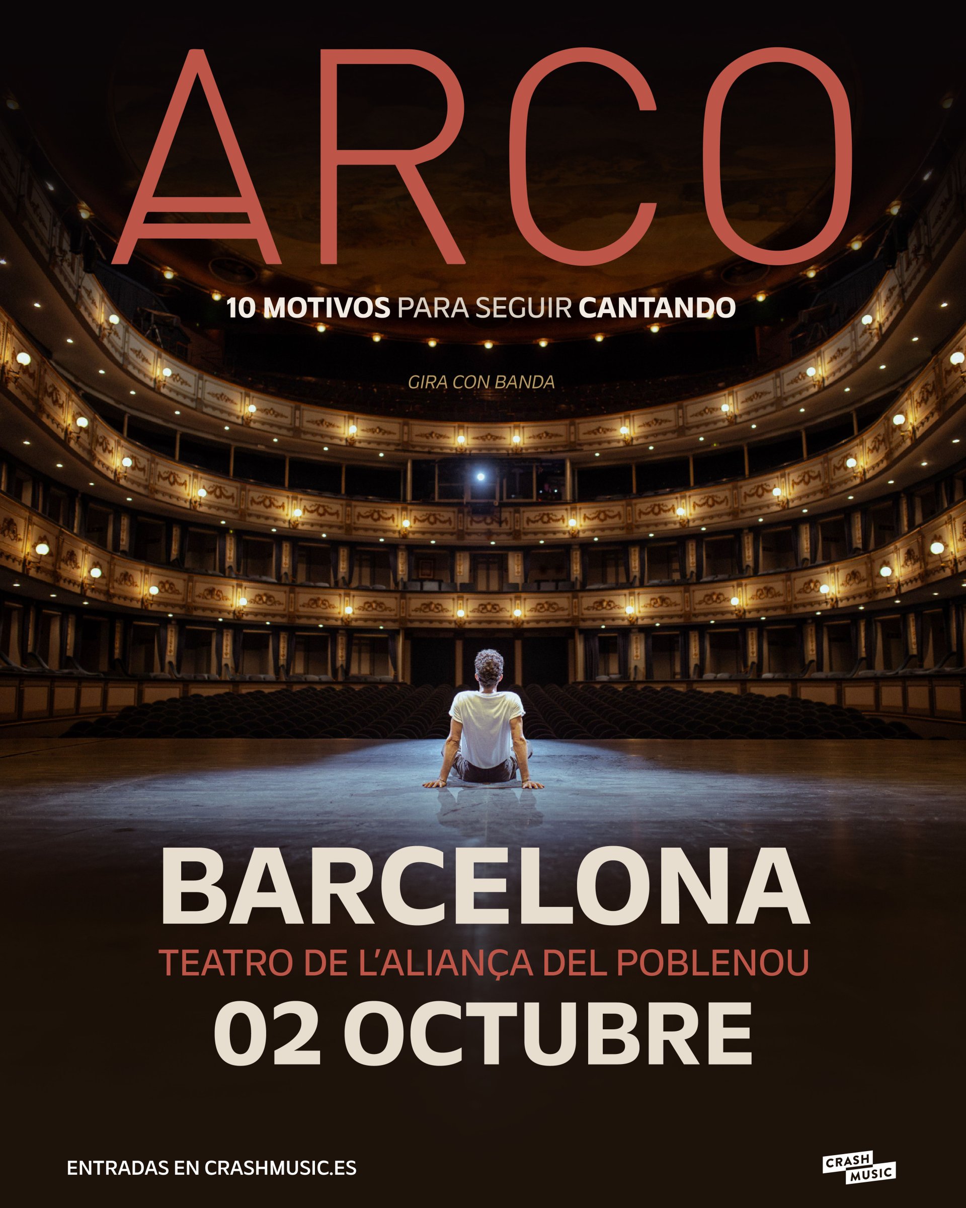 CONCIERTO ARCO - BARCELONA - TEATRO DE LA ALIANÇA - SÁBADO 2 DE OCTUBRE