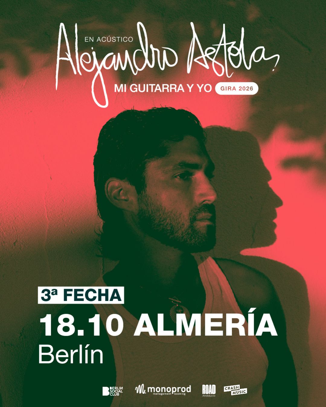 CONCIERTO ASTOLA - ALMERÍA - SALA BERLÍN SOCIAL CLUB - DOMINGO 18 DE OCTUBRE