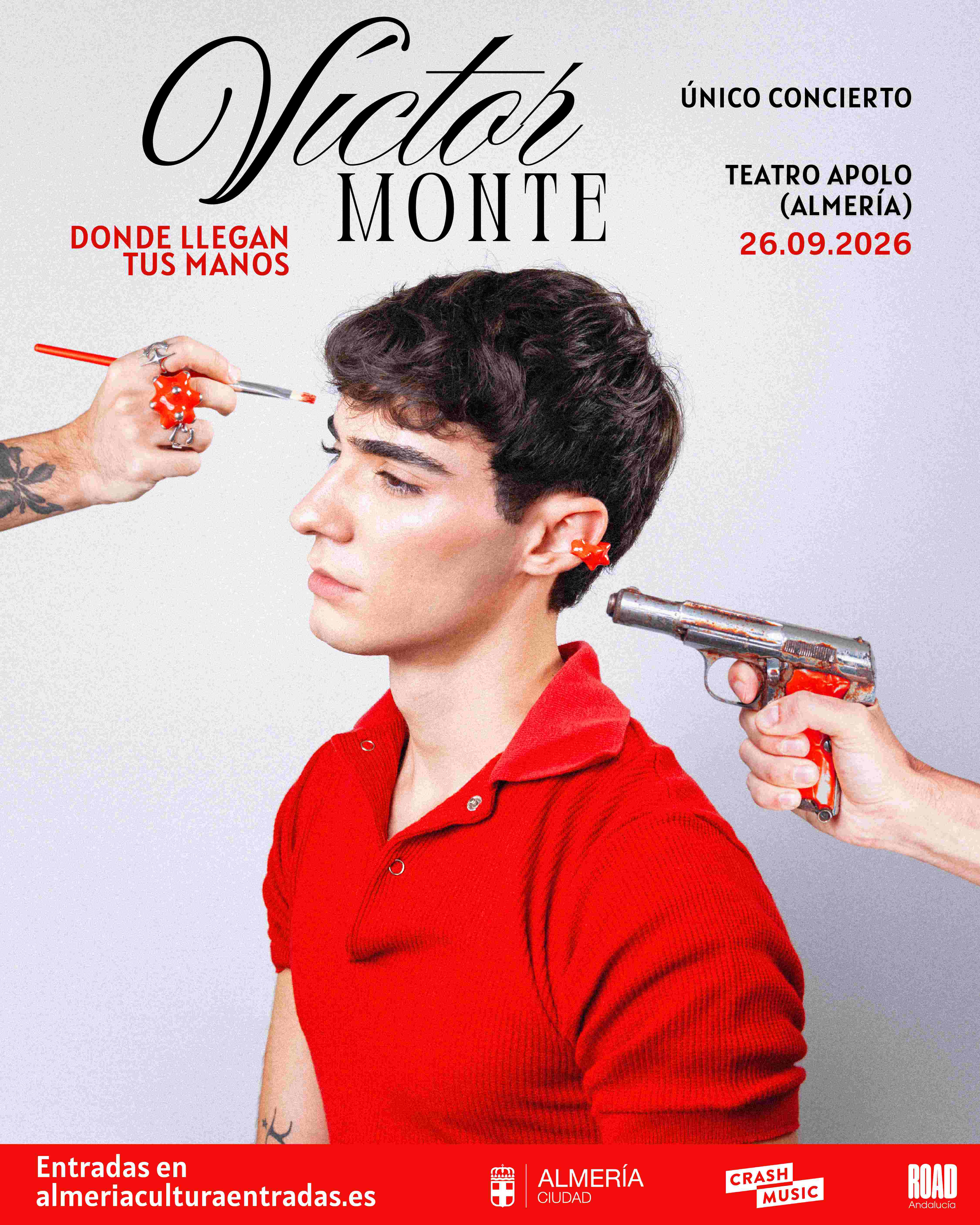 CONCIERTO VÍCTOR MONTE - ALMERÍA - TEATRO APOLO - SÁBADO 26 DE SEPTIEMBRE