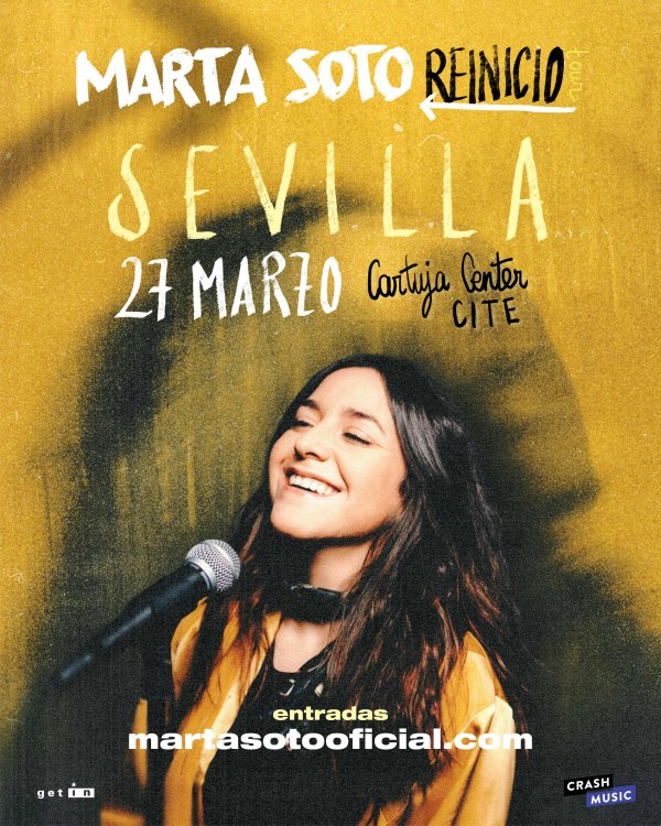 CONCIERTO DE MARTA SOTO - SEVILLA - SALA CITE CARTUJA - VIERNES 27 DE MARZO
