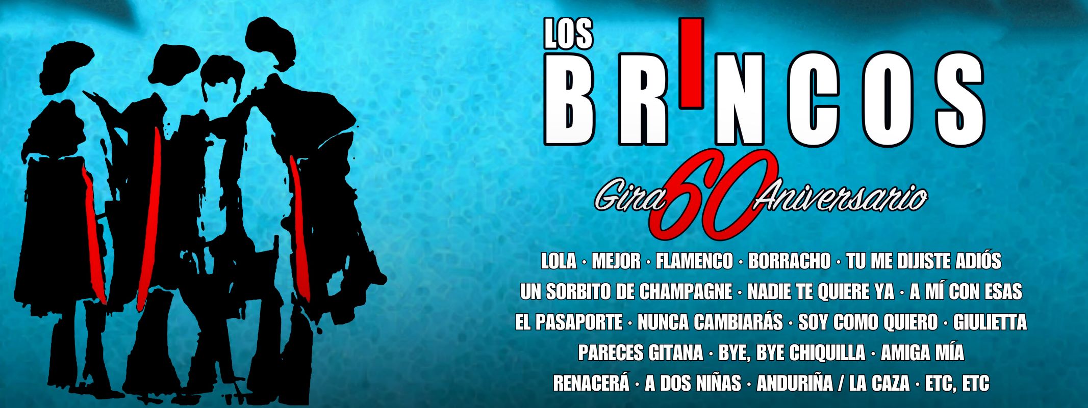 Imagen CONCIERTO LOS BRINCOS - ALMERÍA - AUDITORIO MUNICIPAL MAESTRO PADILLA - VIERNES 11 DE OCTUBRE