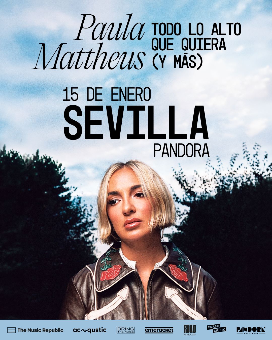 CONCIERTO PAULA MATTHEUS - SEVILLA - SALA PANDORA - VIERNES 15 DE ENERO
